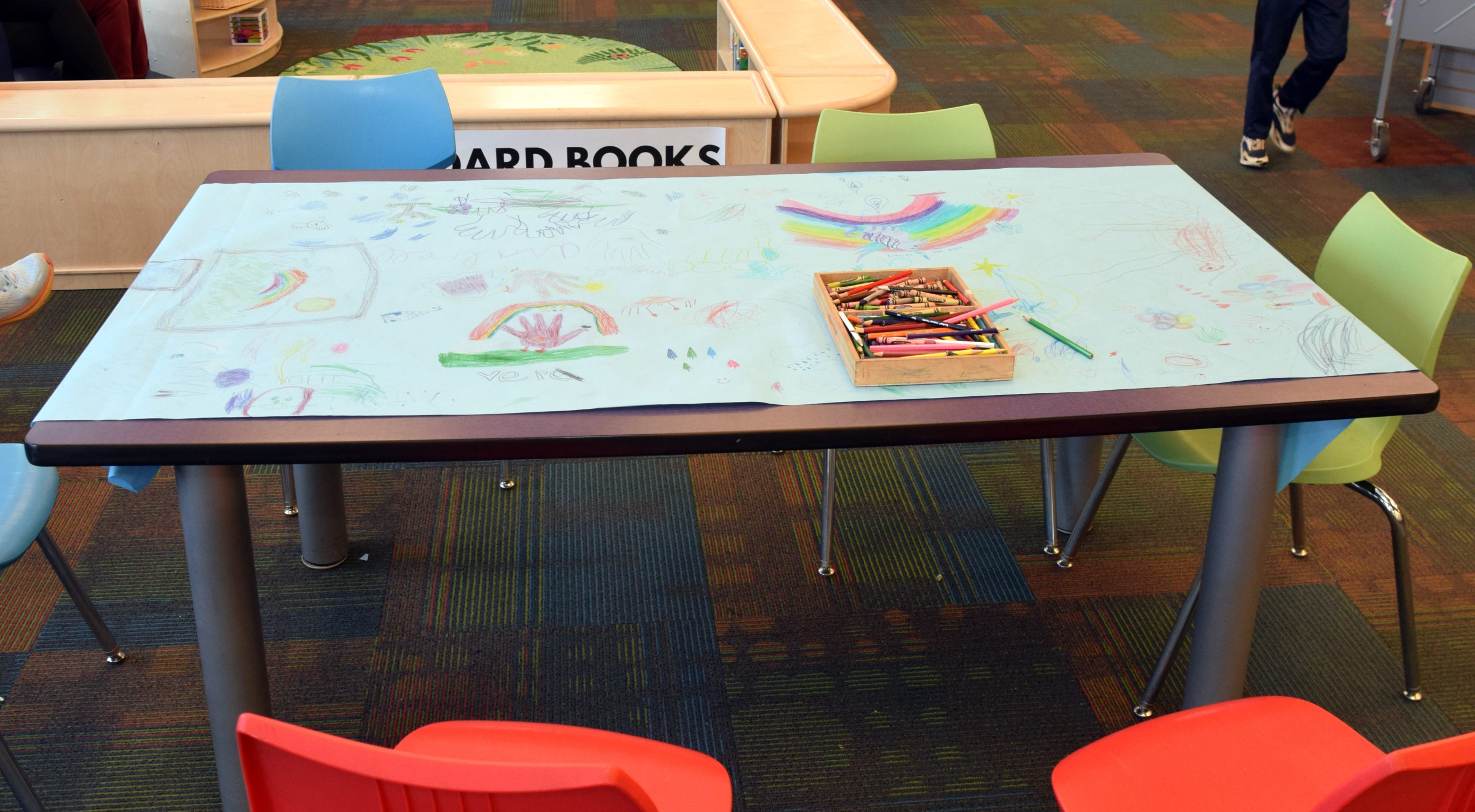 Let's draw on this table
